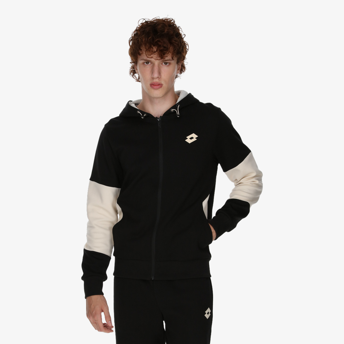 Lotto COLOR BLOCK FZ HOODY | Sport Reality
