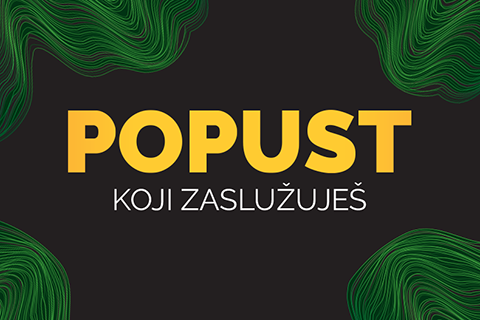 POPUST KOJI ZASLUŽUJEŠ: PLAĆAJ VISA KARTICOM I UŠTEDI