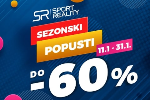 POČELI SU VELIKI SPORT REALITY SEZONSKI POPUSTI!