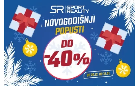 NOVOGODIŠNJI POPUSTI POČINJU U SPORT REALITY RADNJAMA