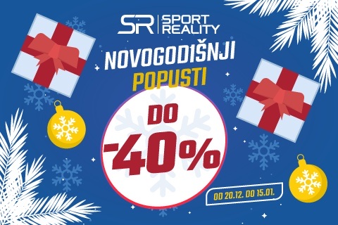 NOVOGODIŠNJI POPUSTI POČINJU U SPORT REALITY RADNJAMA