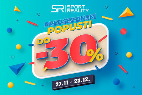 POČINJU PREDSEZONSKI POPUSTI U SPORT REALITY RADNJAMA!