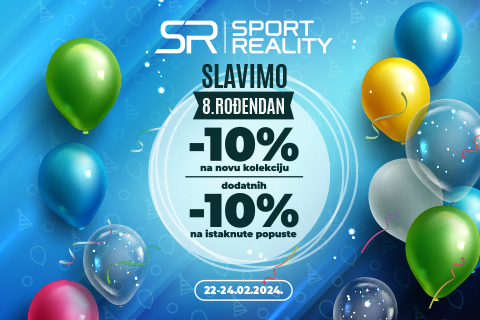 SPORT REALITY SLAVI OSMI ROĐENDAN!