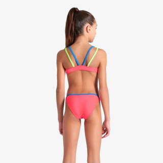 GIRLS ARENA TWO PIECES SWIMSUIT SOLID 