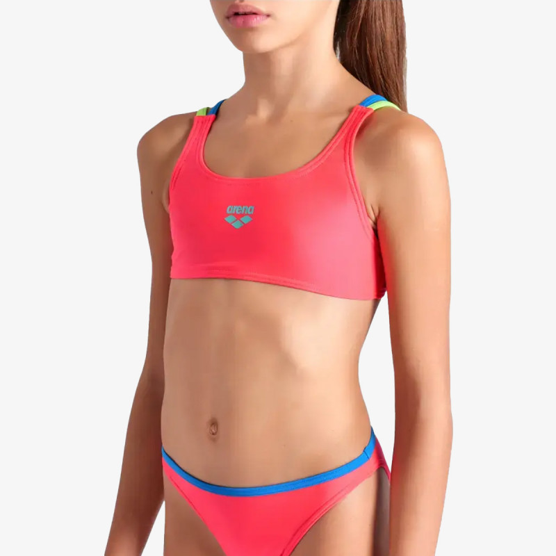 GIRLS ARENA TWO PIECES SWIMSUIT SOLID 