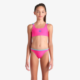 GIRLS ARENA TWO PIECES SWIMSUIT SOLID 