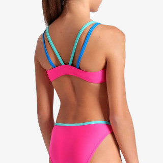 GIRLS ARENA TWO PIECES SWIMSUIT SOLID 