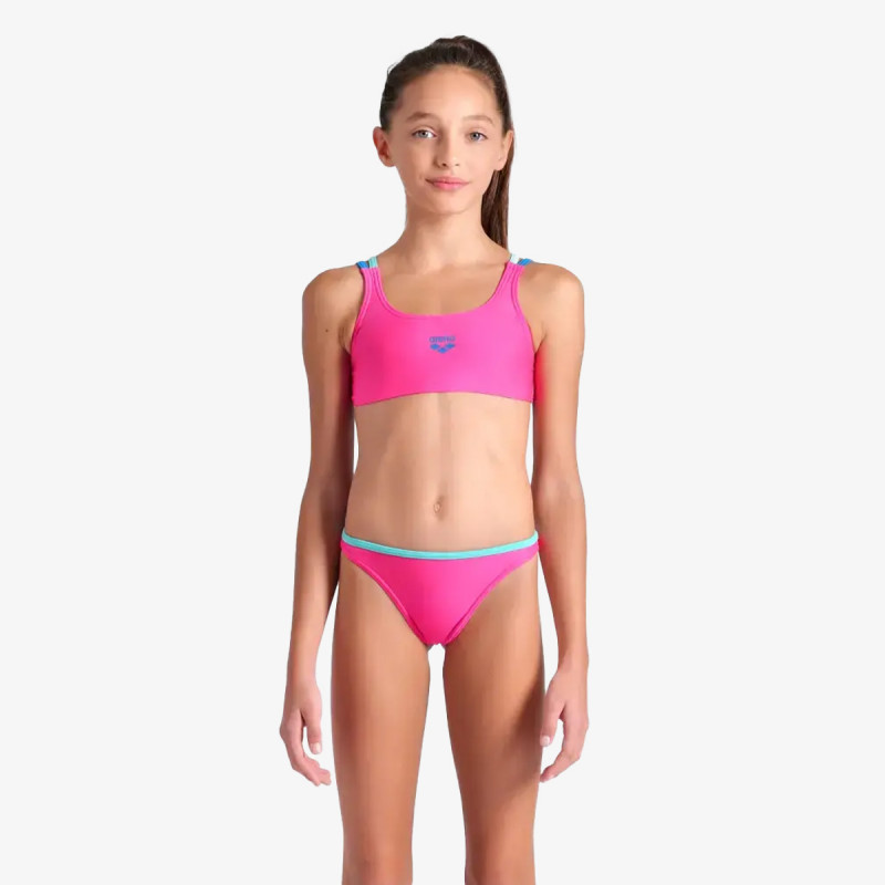 GIRLS ARENA TWO PIECES SWIMSUIT SOLID 