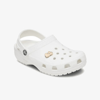 Crocs GOLD DOUBLE HEART 