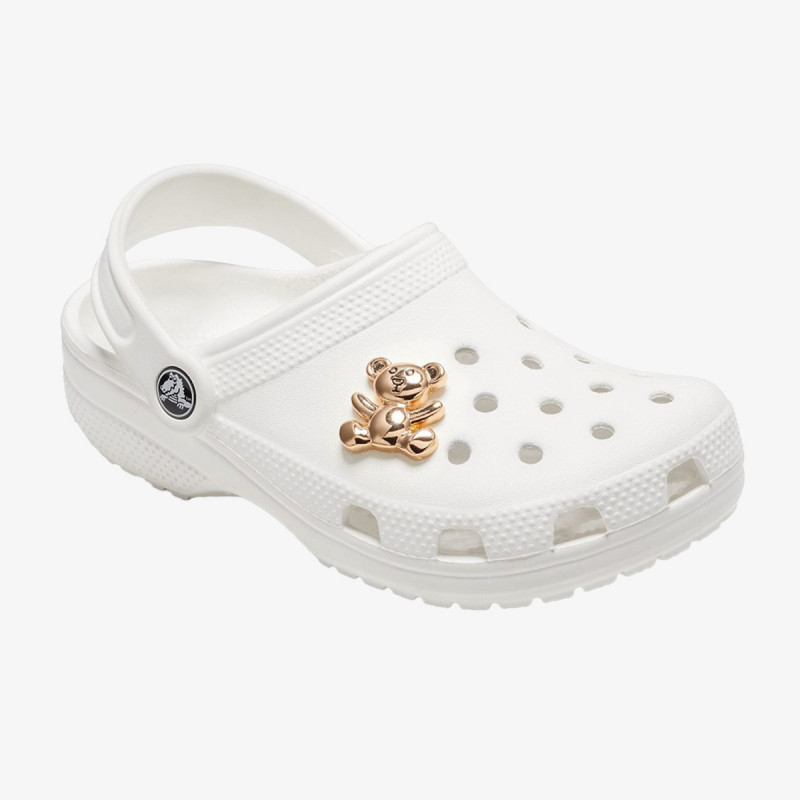 Crocs CROCS JIBBITZ / GOLD TEDDY BEAR 