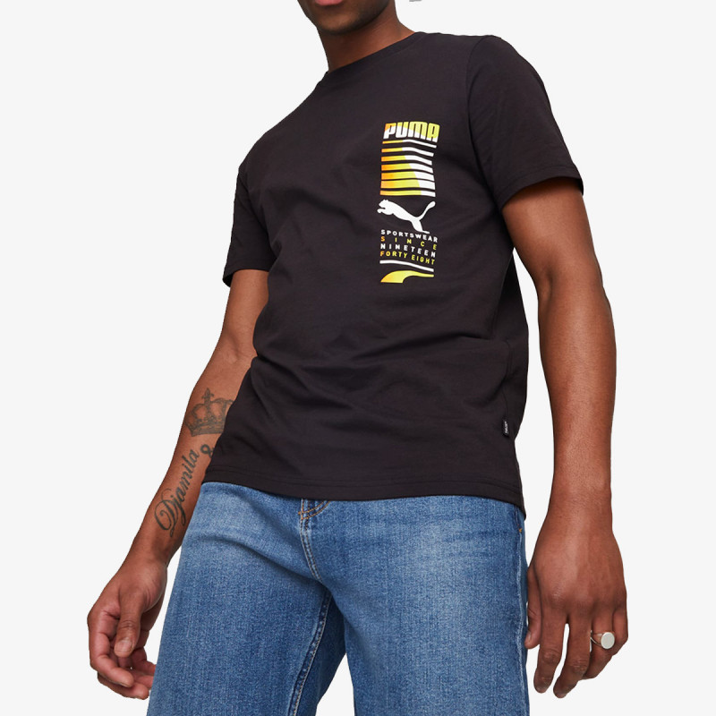 Puma PUMA GRAPHICS MULTICOLOR TEE 