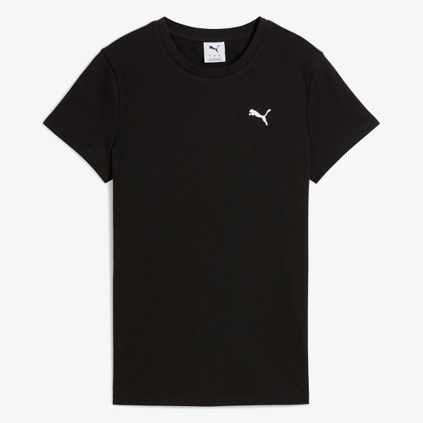 Puma PUMA ESS ELEVATED RIB TEE 