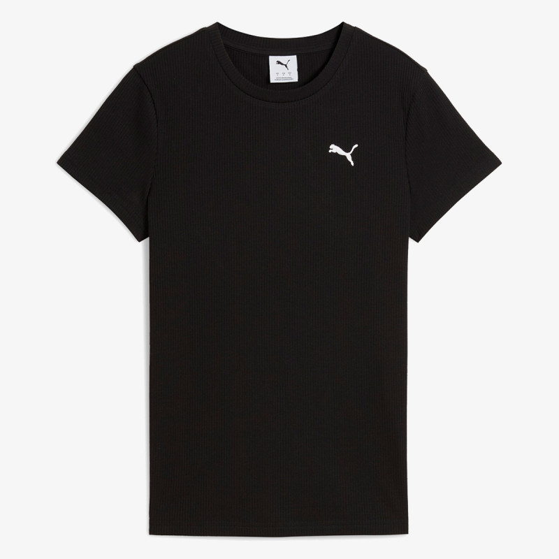Puma PUMA ESS ELEVATED RIB TEE 