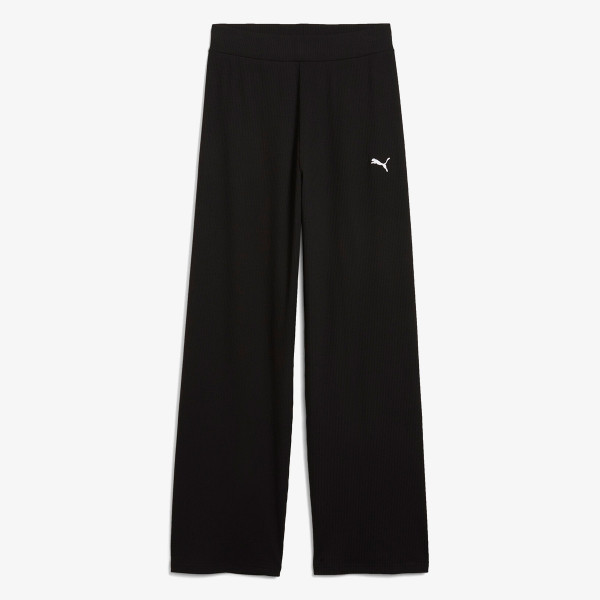 Puma PUMA ESS ELEVATED HIGHWAIST STRAIGHT LEG RIB PANT 