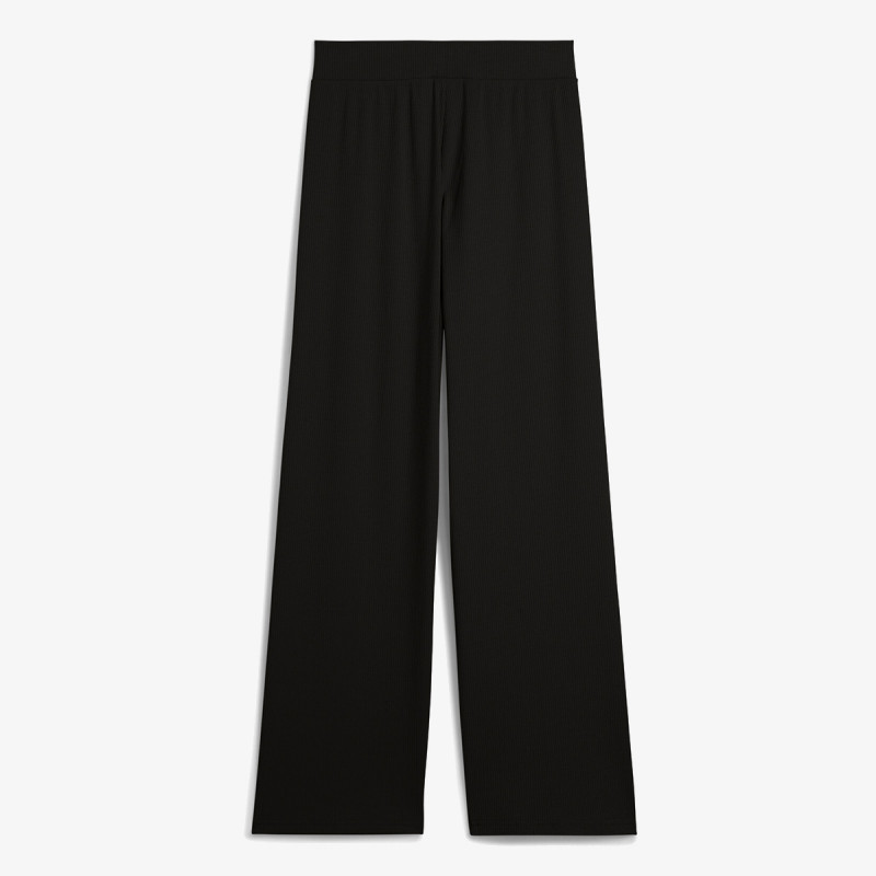 Puma PUMA ESS ELEVATED HIGHWAIST STRAIGHT LEG RIB PANT 