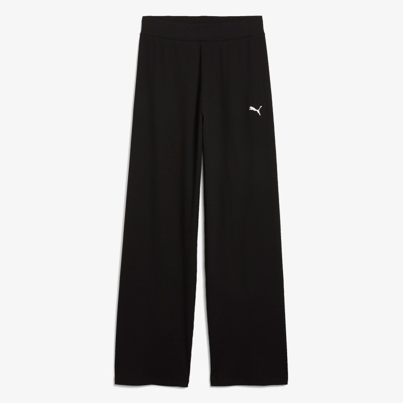 Puma PUMA ESS ELEVATED HIGHWAIST STRAIGHT LEG RIB PANT 