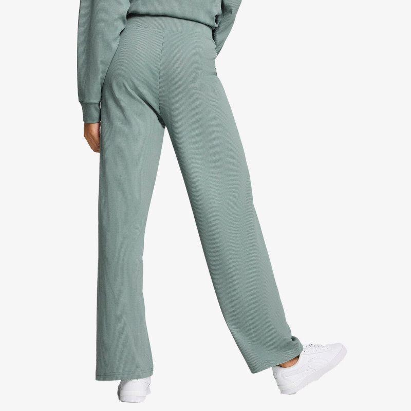 Puma PUMA ESS ELEVATED HIGHWAIST STRAIGHT LEG RIB PANT 