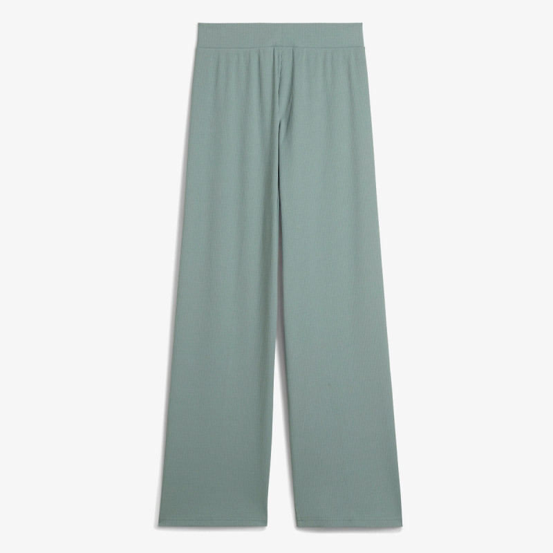 Puma PUMA ESS ELEVATED HIGHWAIST STRAIGHT LEG RIB PANT 