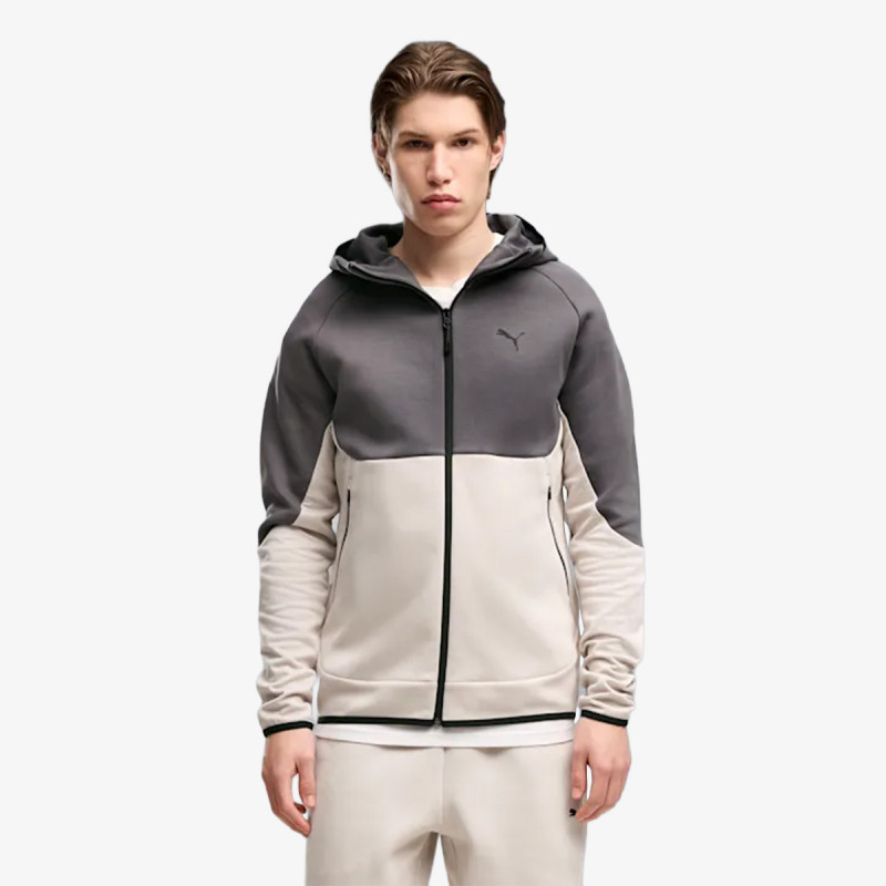Puma PUMATECH SLIM ELEVATED FULL-ZIP HOODIE DK 