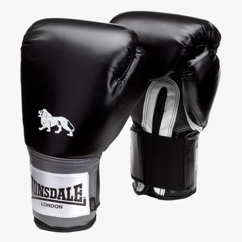 Lonsdale RUKAVICE LONSDALE PRO TRAIN GLV BLACK 14OZ 