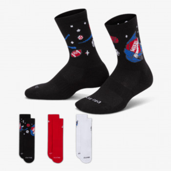 Nike NHB3PK CREW BOYS BOXY SOCK-PAK 