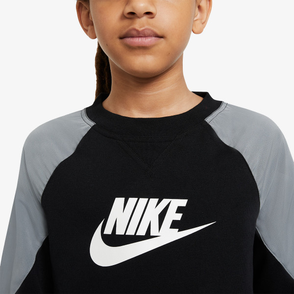 Nike Saportswear Mixed Material Crew 