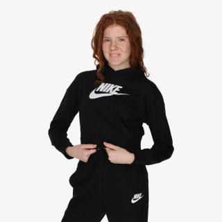 Nike G NSW CLUB FT CROP HOODIE HBR 