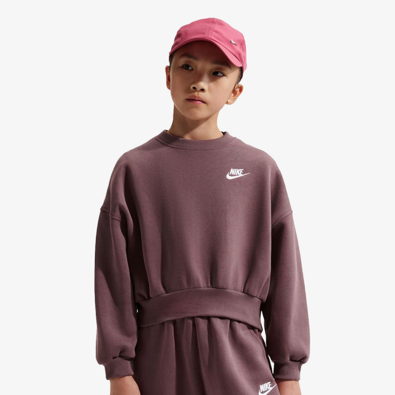 Nike G NSW CLUB FLC BXY CRW LBR 