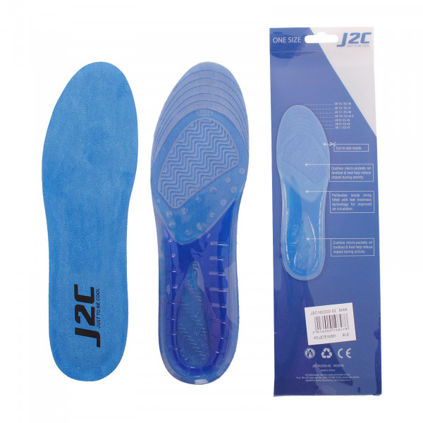 J2C ULOSCI ZA OBUCU J2C GEL INSOLE BLUE MAN 