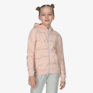 Kronos KRONOS GIRLS FULL ZIP HOODY 