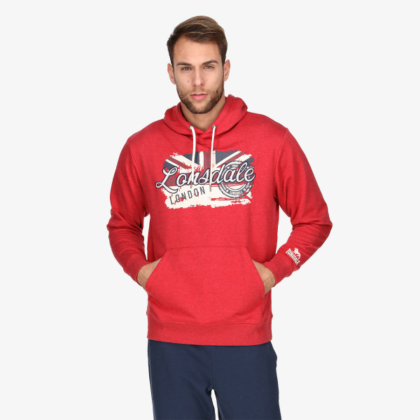 Lonsdale ODJECA DUKS RETRO FLAG HOODY 