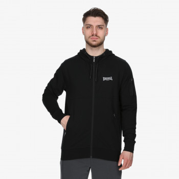 Lonsdale BLACK FULL ZIP HOODY 