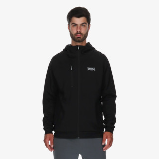 Lonsdale BLACK FULL ZIP HOODY II 
