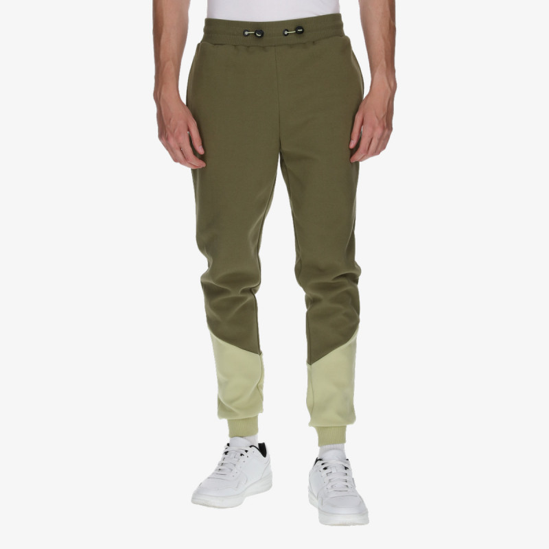 Lotto COLOR BLOCK RIB CUFF PANTS 