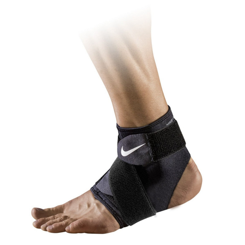 Nike STEZNIK NIKE PRO ANKLE WRAP 2.0 M BLACK/WHITE 
