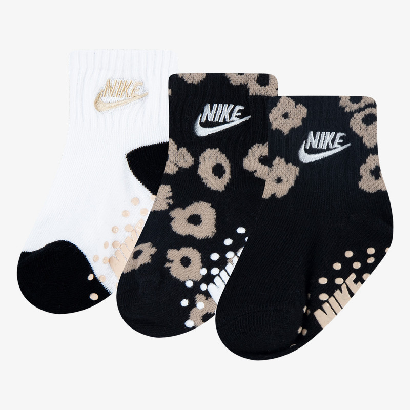 Nike NHG 3PK GIRLS GRIPPER SOCK-PAK 